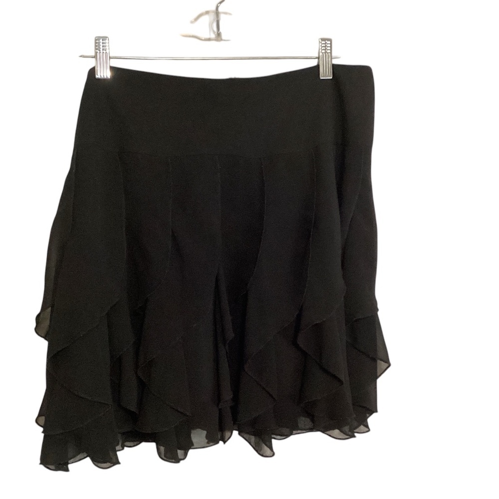 Skirt Sheer Mini Flowy 80s Feminine Fairy Grunge Party NYE Womens SZ 11/12